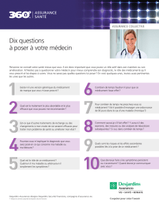Dix questions à poser à votre médecin