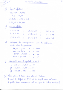 Classe 6 ème - Cours Molière