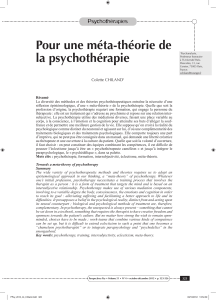 Le texte de C Chiland - psychologuesenresistance