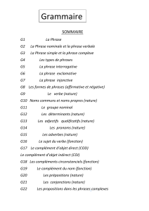 Grammaire