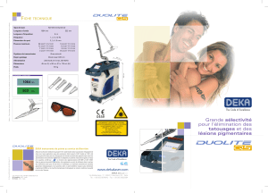 Brochure Duolite QS - DEKA TECHNOLOGIES LASER
