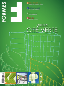 CitÉ VErtE - magazine FORMES