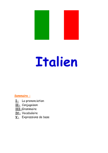 FICHE ITALIEN