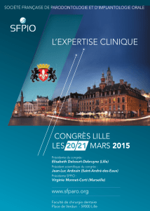 Programme complet SFPIO Lille 2015