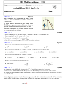 4C - Mathématiques : IE12