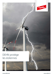 DEHN protège les éoliennes