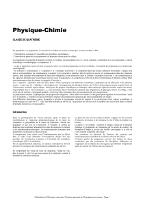 Physique-Chimie - Collège Robert Beltz