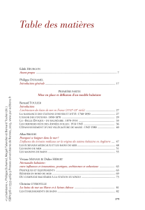 sommaire Le balnéaire - Presses Universitaires de Rennes