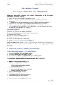 balance 1,5% glucose, 1,25 mmol/l calcium, solution pour dialyse