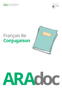 Conjugaison 8e new ARA