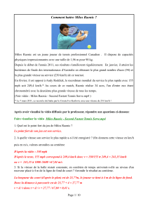 Corrigé et conseils - Math
