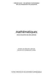Première - Images des Maths