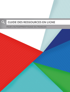 comment se servir du guide des ressources en ligne (gdr)