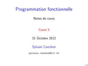 Programmation fonctionnelle