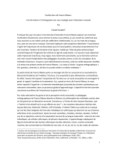 Facilécriture de Francis Ribano