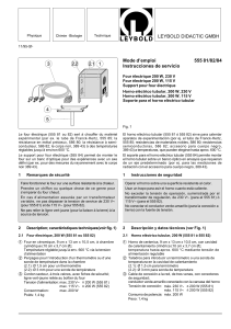 Horno eléctrico tubular Archivo
