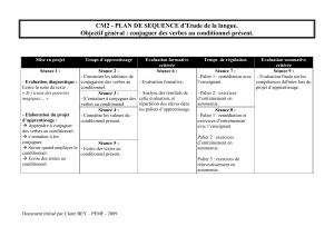 plan de sequence