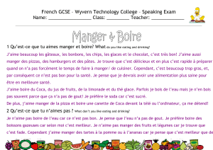 French GCSE – Wyvern Technology College