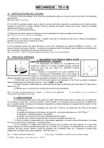 MECANIQUE : TD n°8 - Les CPGE de Loritz