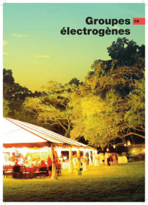 Groupes électrogènes - Europower Generators
