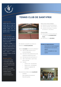 Doc sponsoring - Tennis Club de Saint Prix