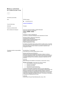 Télécharger son CV