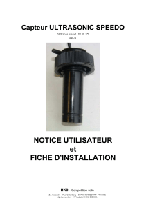 Notice d`utilisation