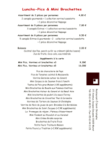 2015 2016 menu complet