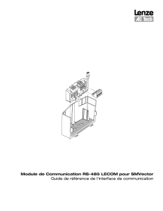 Manuel de communication ESV__SMV LECOM RS485