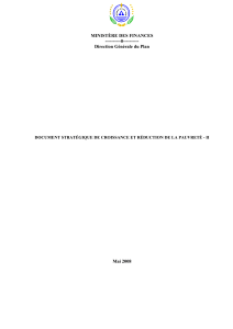 Direction G&eacute;n&eacute;rale du Plan Mai 2008