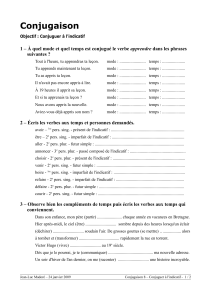 Conjugaison