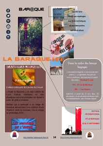 bar@que 14 - Atelier La Baraque