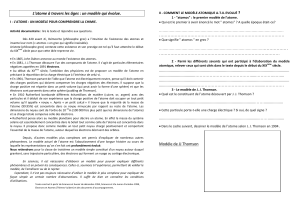 de l`antiquité à nos jours : comment est constituée la matière