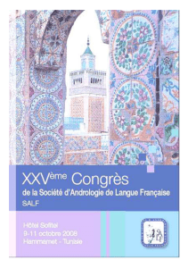 Livre du congrès Hammamet 2008