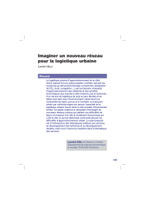Imaginer un nouveau réseau pour la logistique