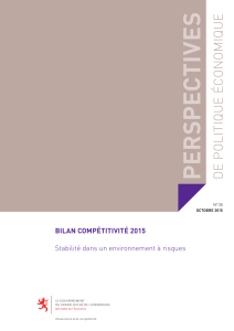 Bilan compétitivité 2015