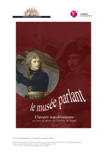 Livret pédagogique : L`épopée napoléonienne