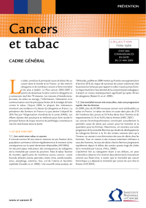 cancers et tabac