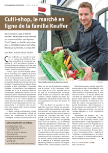 Culti-shop, le marché en ligne de la famille Keuffer