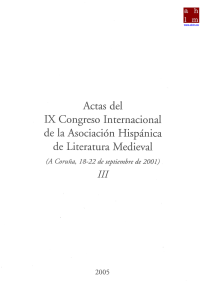 Actas del IX Congreso Internacional de la Asociación