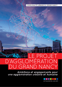 GRAND NANCY :: Projet d`agglomération