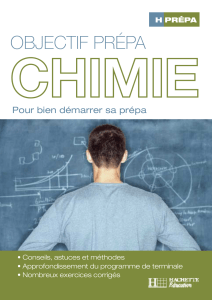 Objectif prépa Chimie - Fichier