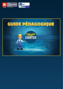 Les métiers du bâtiment - Guide pédagogique Magic