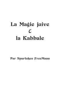 Kabbale Magie 2010
