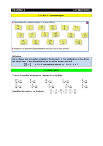 4 cours les fractions 16 23