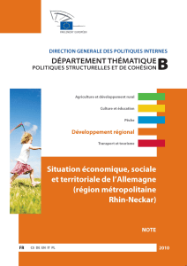 (r&eacute;gion m&eacute;tropolitaine Rhin-Neckar) NOTE