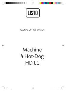 Machine à Hot-Dog HD L1