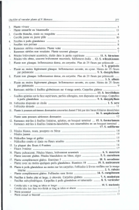 2. Plante vivace 3 - Plante annuelle ou bisannuelle 13 3. Corolle