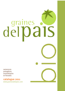 catalogue 2011 - Graines del Païs