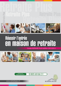 en maison de retraite